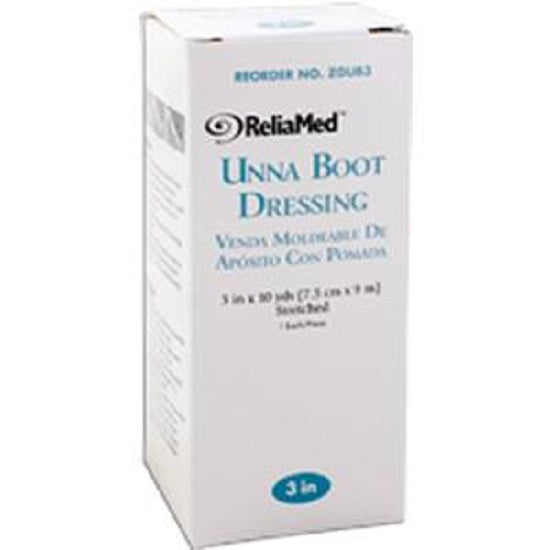 ReliaMed Latex Non-Sterile Unna Boot Dressing with Calamine