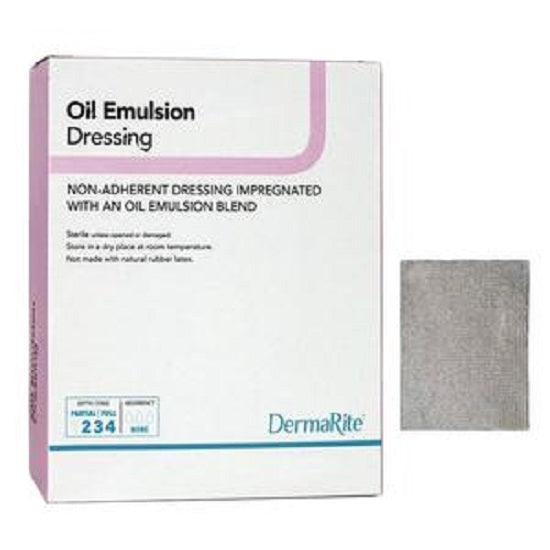 Dermarite Oil Emulsion Non-Adherent 5" x 9" Wound Dressing