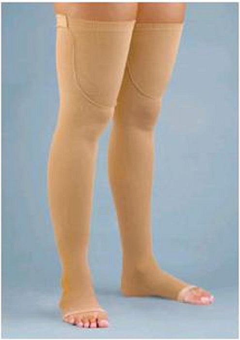 Activa Open Toe Anti-Embolism Thigh High 18 mmHg Compression Stockings