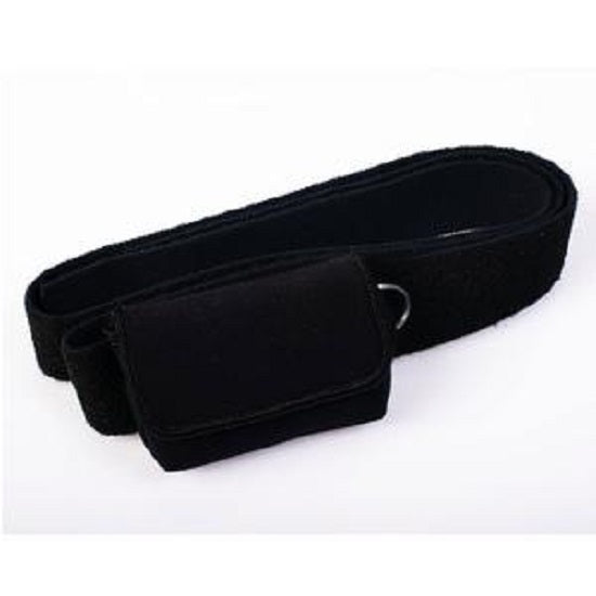 MiniMed Waist-It Pouch with Elastic Straps- Black