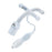 Smiths Medical ASD Bivona FlexTend TTS Neonate Tracheostomy Tube with Straight Neck Flange