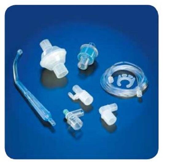 DeRoyal Anesthesia Accessories - Anesthesia Mask Elbow, with Gas Sample Port - 83-000012