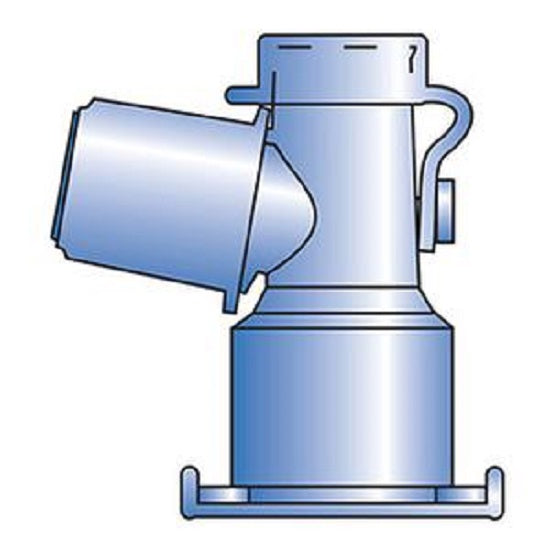 Smiths Medical ASD Inc Pneupac Sterile Fiber-Optic Bronchoscope Dual-Axis Swivel Adapter