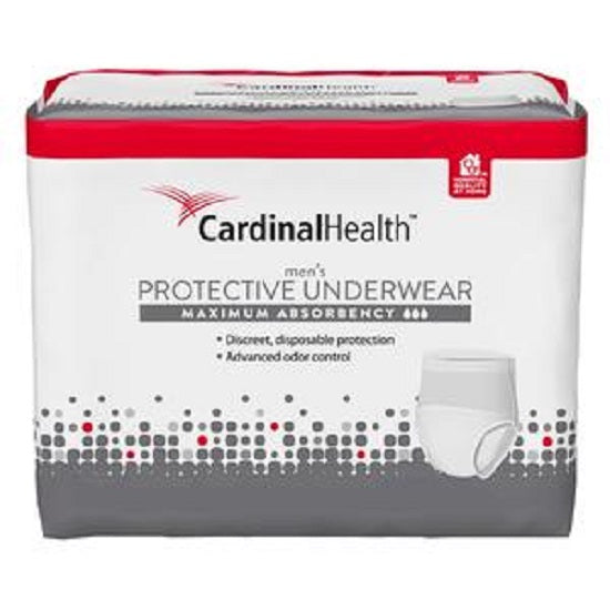 Cardinal Health Maximum Absorbency Protective Underwear for Men