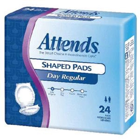 Attends Shaped Day Plus Pads