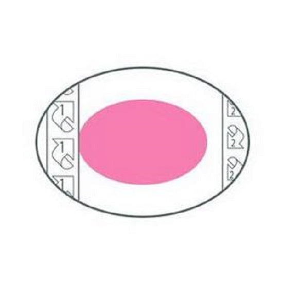 Ferris PolyMem Shapes #5 QuadraFoam Dressing without Silver 5" x 3-1/2" Oval with 3" x 2" Pad