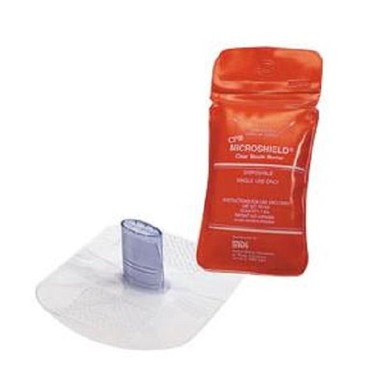 Microtek Medical CPR MICROSHIELD In Tamper-Evident Waterproof Pouch