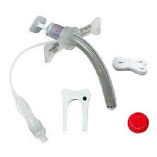 Smiths Medical ASD Inc Bivona Silicone Uncuffed Fixed Neck Flange HyperFlex Extra-length Tracheostomy Tube