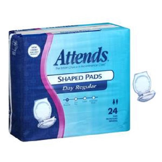 Attends Shaped Incontinence Unisex Regular Pad