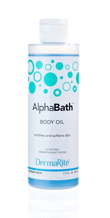 Dermarite Industries AlphaBath Shower and Bath Oil - Alpha Bath Oil, 7.5 oz. - 78