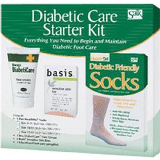 Salk Diabetic Foot Care Starter Kit, Size 10-13