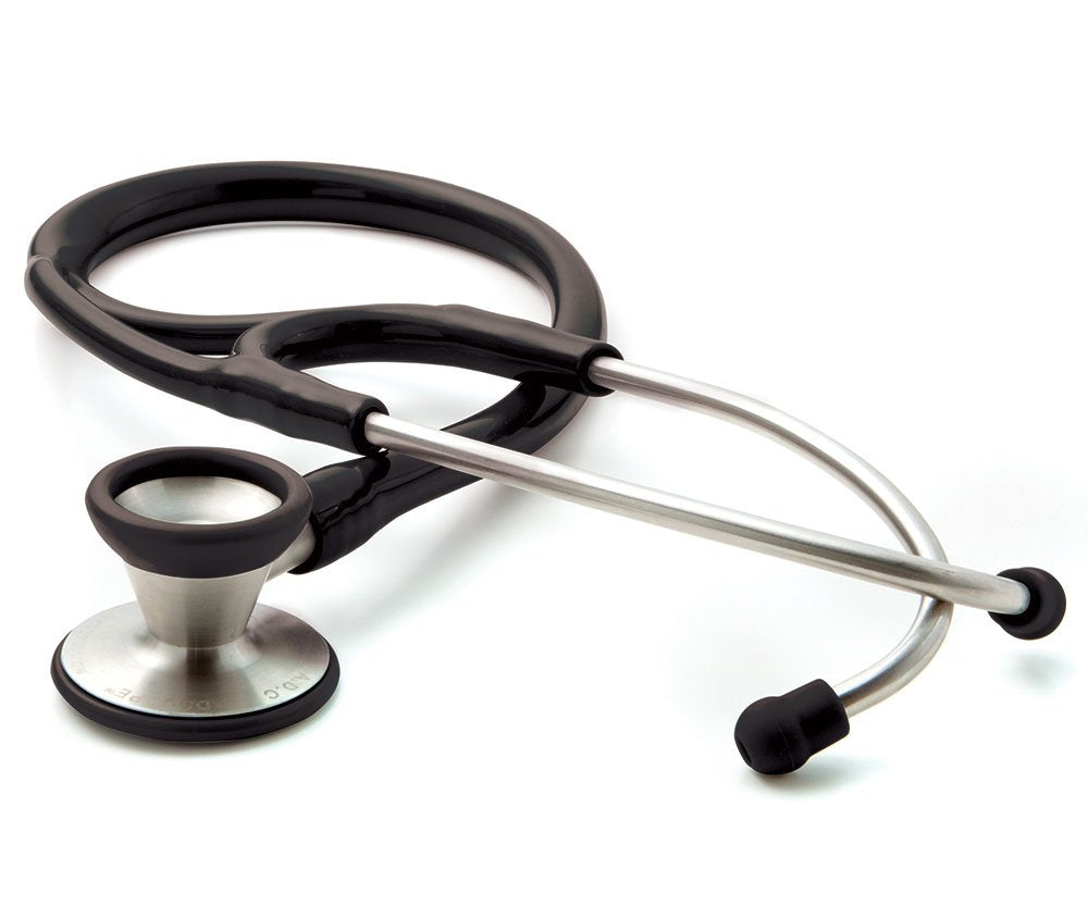 Adscope Traditional Cardiology Stethoscope - Black