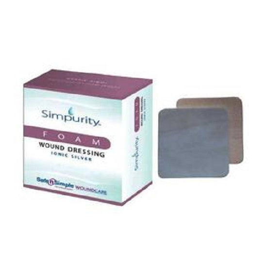 Safe N' Simple Simpurity Foam Wound Dressing with Ionic Silver