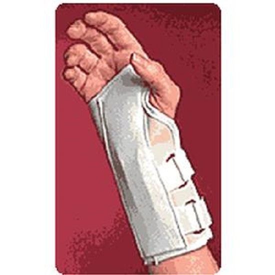 Scott Specialties Canvas Cock-up Left Wrist Splint with Spoon Stay