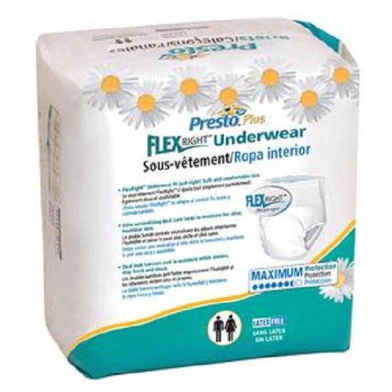 Presto Supreme Protective Underwear with FlexRight