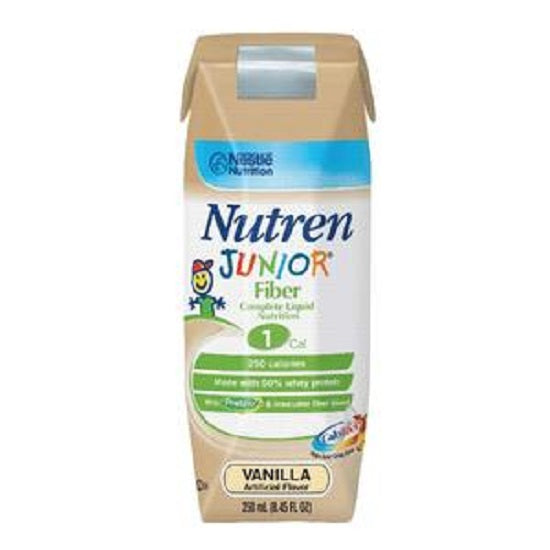 Nestle Nutren Junior Fiber Complete Liquid Nutrition with Prebio1 Vanilla Flavor