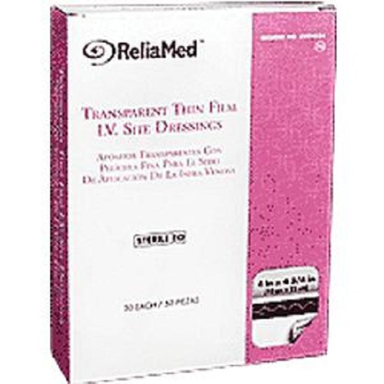 Cardinal Health Essentials Transparent Thin Film IV Site Adhesive Dressing