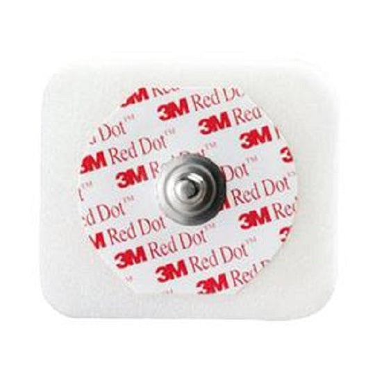 3M Red Dot Monitoring Electrode with Foam Tape and Sticky Gel