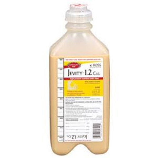 Jevity 1.2 Cal High-Protein Nutritional Drink With Fiber And Safety Screw Connector: 1000mL