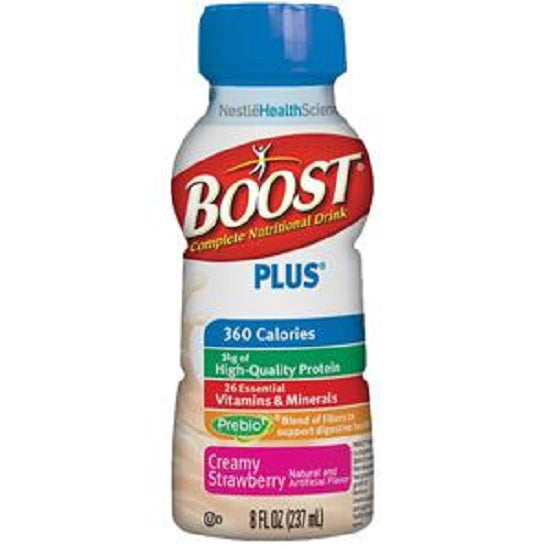 Boost Plus 360 Cal Nutritional Energy Creamy Strawberry Drink