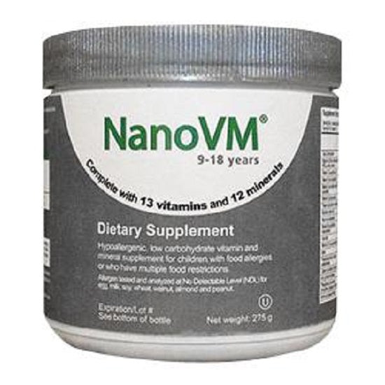 Solace Nutrition NanoVM Pediatric Vitamin and Mineral Supplement Powder