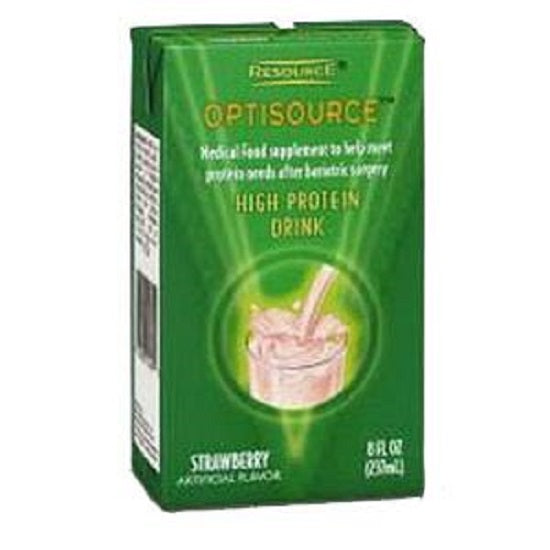 Nestle Healthcare Nutrition Optisource High Protein Drink Caramel Brik Pak