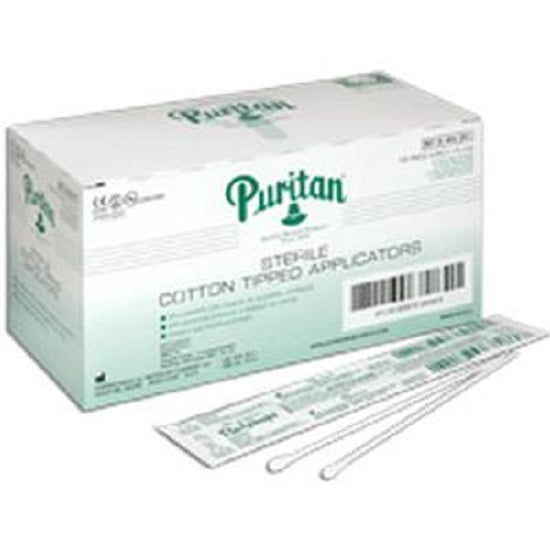 Puritan Cotton Tipped Applicator with Rigid Wood Handle