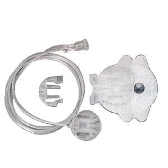 Animas Comfort Infusion Set 43" L Tubing, 17mm Cannula with Luer Lock Connection