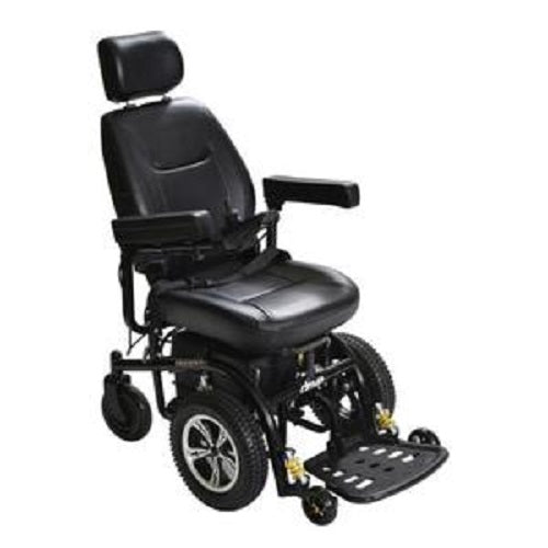 Drive Medical Trident Front-Wheel Power Wheelchairs - 20 Inch Seat Depth