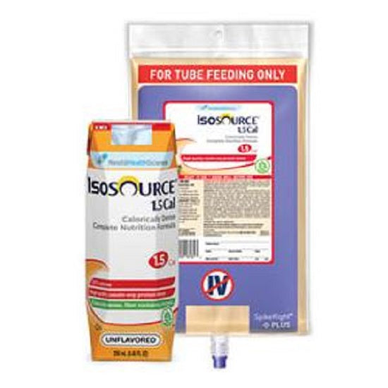 Nestle Healthcare Nutrition Isosource 1.5 Cal Complete Unflavored Liquid Food 1000mL Closed System Containe