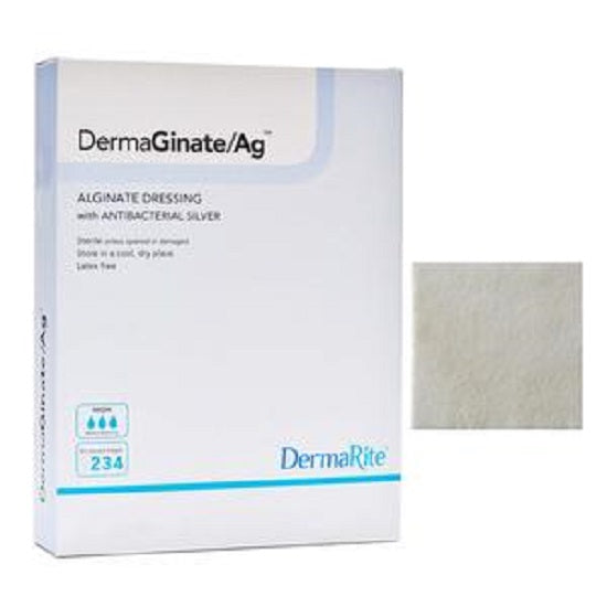 Dermarite DermaGinate Ag Alginate Wound Dressing with Antibacterial Silver