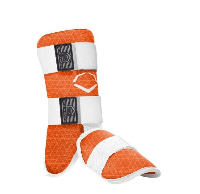 Batter's Geo Leg Guard- Orange