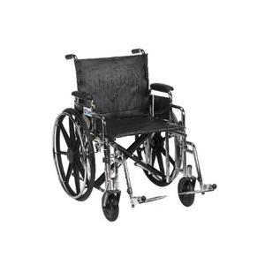 Drive Medical Bariatric Sentra Extra-Heavy-Duty Wheelchair with Detachable Desk Arm