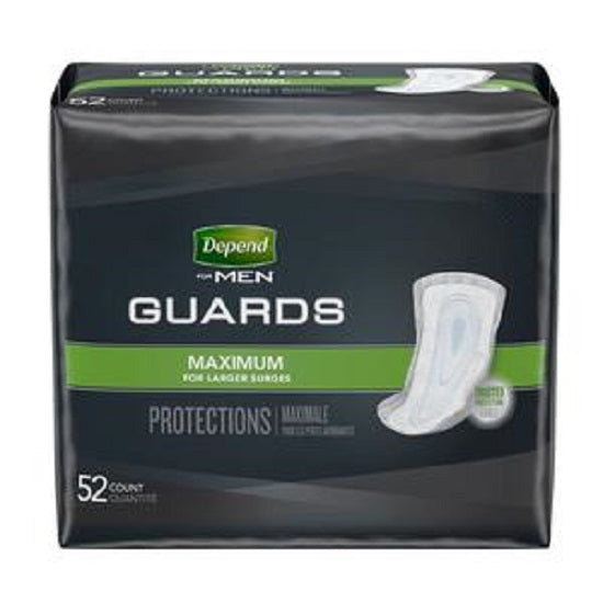 Depend Incontinence Guards for Men with Maximum Absorbency