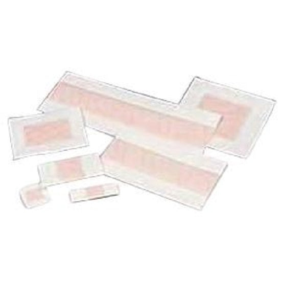 Ferris PolyMem QuadraFoam Island Hydrogel Dressing, 4" x 5" with 2" x 3" Membrane Pad