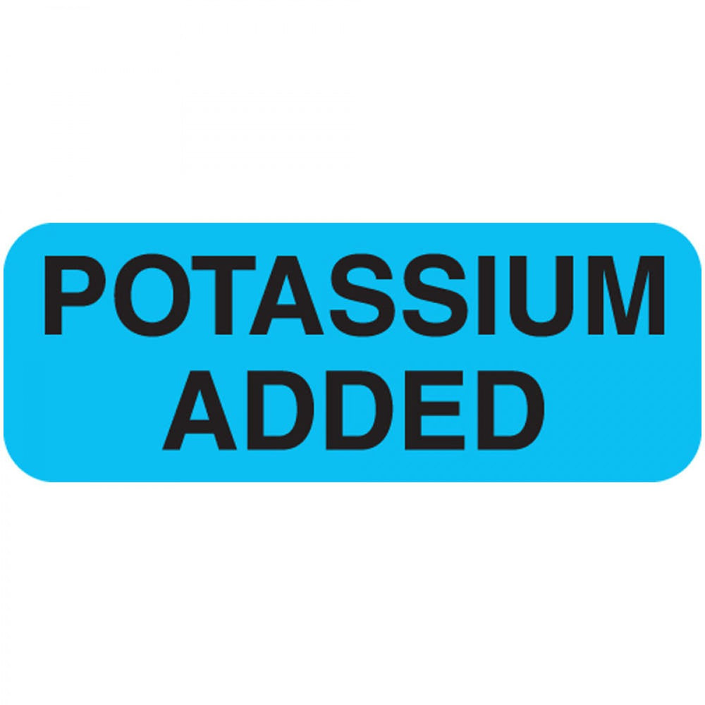 Label Paper Permanent Potassium Added 1 11/16" X 5/8" Blue 450 Per Roll, 2 Rolls Per Box