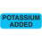 Label Paper Permanent Potassium Added 1 11/16" X 5/8" Blue 450 Per Roll, 2 Rolls Per Box