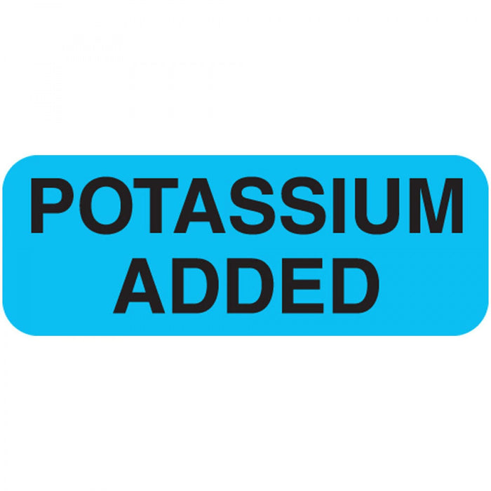 Label Paper Permanent Potassium Added 1 11/16" X 5/8" Blue 450 Per Roll, 2 Rolls Per Box