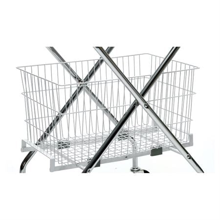 FlexyCart 12" Wire Basket - 14"W x 24.5"L x 12"H