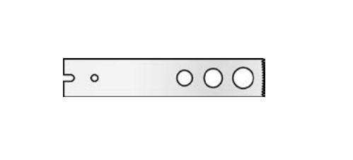 MicroAire Surgical Sagittal Saw Blades - Sagittal Saw Blade, 6.9 mm x 28.7 mm x 0.5 mm - 1200-019