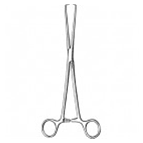 Sklar Instruments Forcep Tenaculum Schroeder-Braun 10" Pzz Rnd Tp Straight SS Ea