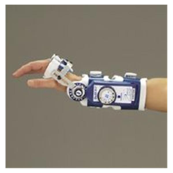 Deroyal Industries  Brace Dynamic DeROM Wrist White/Blue Universal Ea