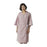 Medline Industries  Gown Patient Demure Cloth 44 in W SprngBqt Open Front Adlt 6Dz/Ca