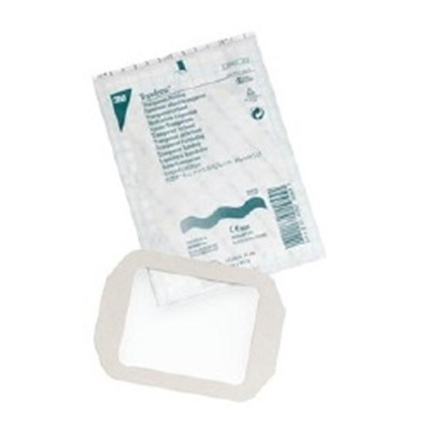 3M Medical Products Dressing Frm Tegaderm Flm 4x4.75 Strl Adhs Adhr Trans LF 50/Bx, 4 BX/CA (1626)