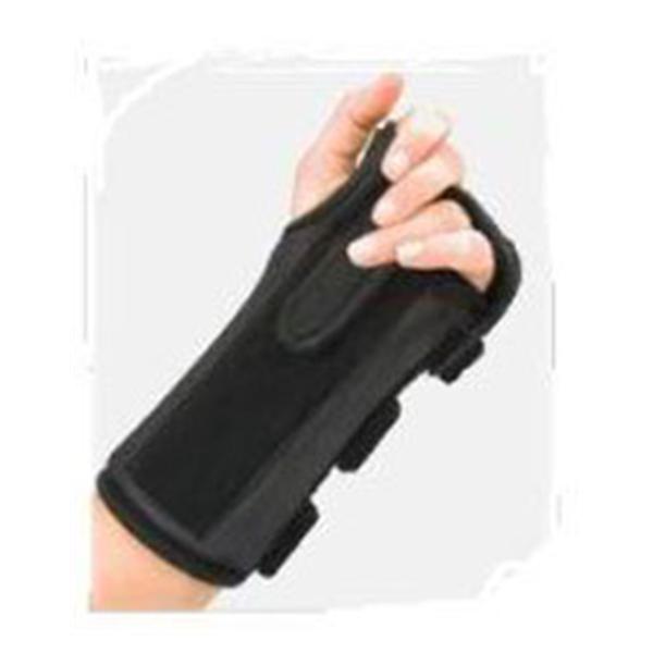 DJO Splint ComfortFORM Boxers Adult Wrist Blk Sz 8.5 X-Small Right Ea