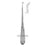 BR Surgical Curette Bone Epstein 8" #000 Reverse Angle Hollow Handle SS Ea