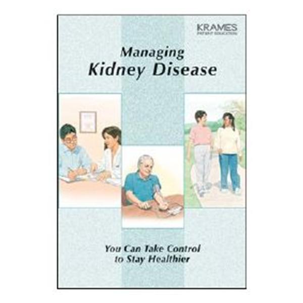 Krames Communications Booklet Educational Managing Kidney Disease Ea