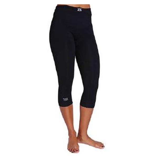 Zensah Capris High Compression 3/4 Length Black Size X-Small/Small Ea