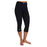 Zensah Capris High Compression 3/4 Length Black Size Small/Medium Ea