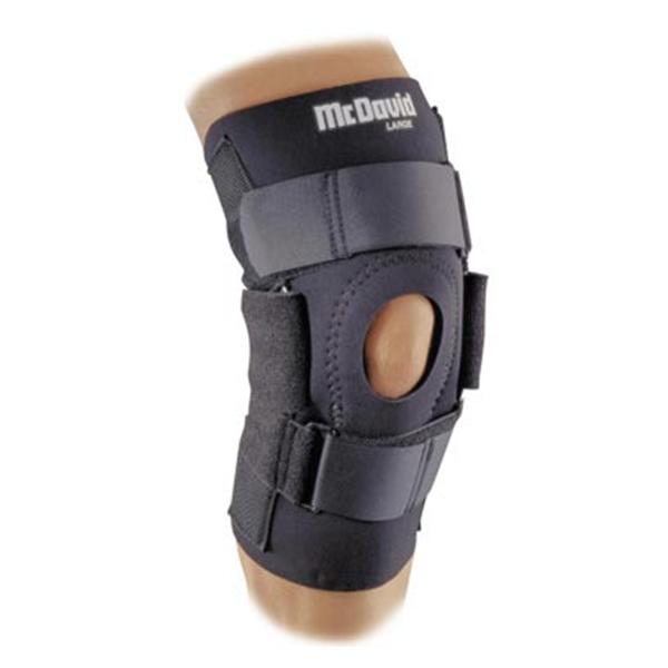 McDavid  Brace Level 3 Knee Neoprene/Nylon Black Size Large Ea